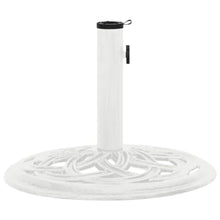 JHNKOJ Home & Garden,Umbrella Base White 44X44X31 Cm Cast Iron