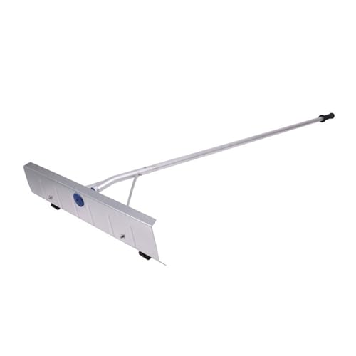 Custom Adjustable Retractable Snow Brush Long Handle Portable Top Rake with 2 Wheels