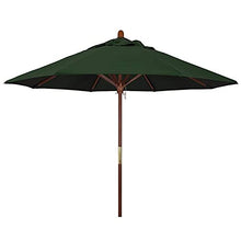 Parasol Umbrella Wooden Patio Umbrella, Lightweight Large Protective Cover with Wind Ven, Fade Resistant & Last Longer Outdoor Beach Umbrella