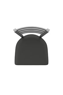 OD410 Jackie Stainless Steel 36" Swivel Outdoor Bar Stool with Breeze Graphite Seat