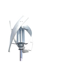 Wind Generator Inner Air Duct 600w Small Free Energy Wind Turbine Power Permanent Maglev 12v 24v For Home Use(White,24V)