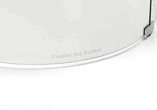HPC Fire Round Fire Pit Glass Wind Guard (WG48-RD), 48-Inch