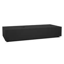 Elysian 75-in Rectangular Steel Propane Fire Pit Table in Black by Lakeview Outdoor Designs