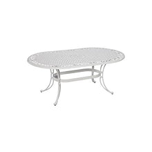 Homestyles Sanibel Black 7-Piece Outdoor Dining Set Off White