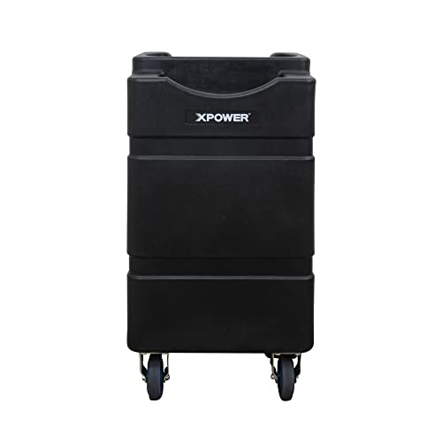 XPOWER Mobile Water Reservoir Tank WT-90 for FM-68W, FM-88W, 90 Liter, 24 Gallon, Wheels, Mobile, Portable, Outdoor Cooling