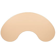 BizChair Half-Moon Adjustable Activity Table Natural