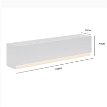 YUHUAWF Garden Bench Solar Light Planter Box Landscape Flower Bed Planter Box with Bench