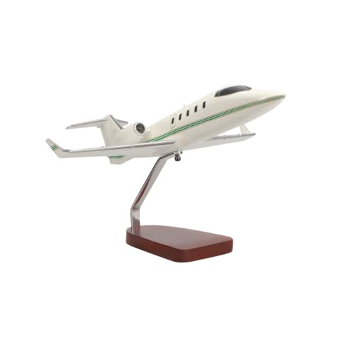 High Flying Models Learjet 55 Mahogany Sculpture Multicolor