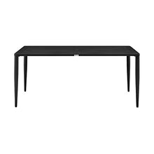 Armen Living Beowulf Modern Outdoor Patio Dining Set, 7 Piece, Black