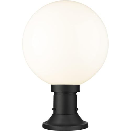 Z-Lite 597PHB-553PM-BK Laurent Outdoor Post, 1-Light 60 Watts, Black