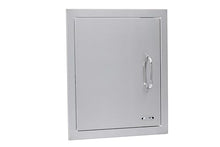 Bull Outdoor Products Premium Components for Outdoor Kitchen BBQ Island Vertical Access Door-Left Hinge with Reveal