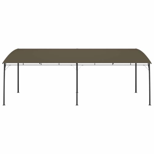 Outdoor Canopy Tent 19.7x9.8x8.4 ft Taupe