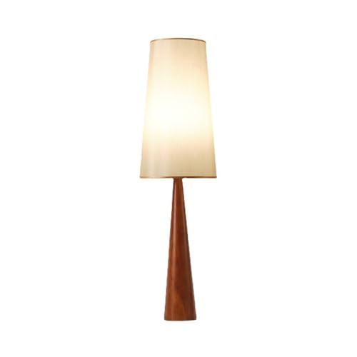 LICONG-2019 Vertical Lamps Floor Lamp Living Room Study Wooden Retro Bedroom Tea Room Bedside Standing Table Lamp