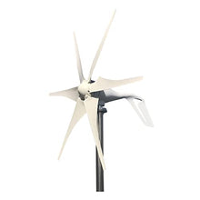 Wind Turbine Generator 1000W 6 Blades New Energy Horizontal Wind Turbine Generator MPPT Controller 12v 24v Homeuse Low Noise Small Windmill - Onshore Wind(Hybrid Controller,12V_5)