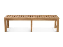 Douglas Nance Classic 6' Teak Backless Bench Teak