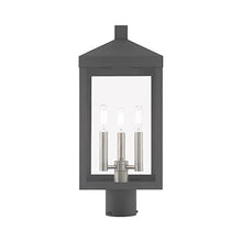 Livex Lighting 3-Light Fixture, Nickel