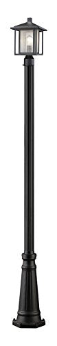 Z-Lite 1 Light Outdoor 554PHM-519P-BK