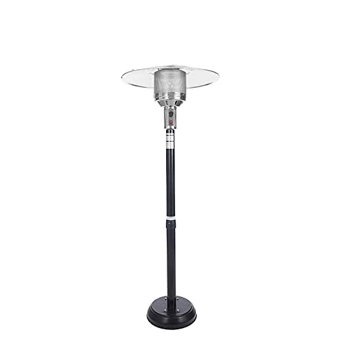 Outdoor Gas Heater Safe Fast Heating Heaters for Home Outdoor Heater Intelligent Radiator Dumping Protection Garden-B (Natural Gas) 240 cm (82 in) (180 cm 240 cm (71)