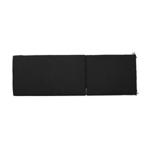 Hassyee Long Chaise Lounge Cushion with Secure Tie Straps for Patio Recliners, Soft Chair Pad with Removable Zipper Cover & Splash-Shedding Surface for Poolside Loungers (Dark Gray - 2PCS)