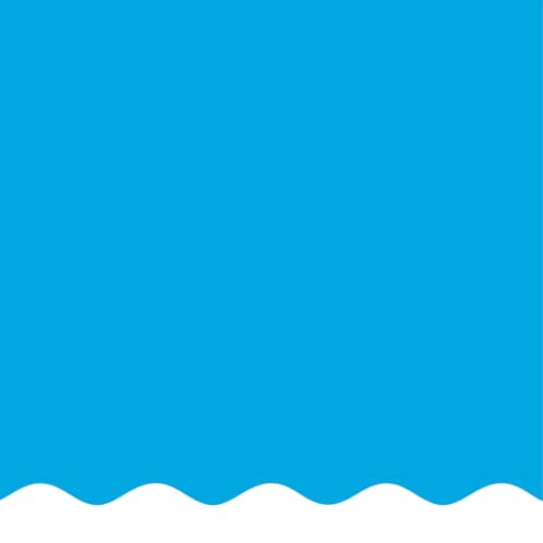 Smartline 24 ft Round Swimming Pool Liner | Solid Blue