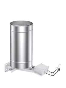 HDZOFZOA Tipping Bucket Heated Rain Precipitation Sensor Rainfall Alarm Transmitters Monitor Stainless Steel Weather Station(0.2mm Pulse)