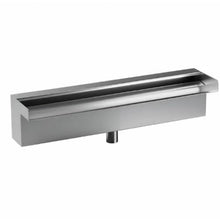 Aenmezen 100cm Pond Waterfall Outlet, Stainless Steel Waterfall Spillway