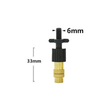 Ship accessories Adjustable Copper Misting Nozzle w/ 4/7mm Plastic Tee Thread Barb Connector Brass Watering Irrigation Sprinkler Cooling Nozzle Irrigation accessories(G)