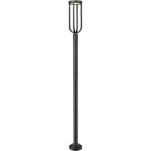 Z-Lite Leland - 16W 1 LED Outdoor Post Mount in Industrial Style-97.25 Inches Tall and 9 Inches Wide