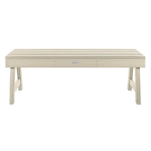 highwood AD-BENN4-WAE Weatherly Backless Bench, 4-Feet, Whitewash