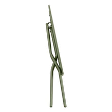 Lafuma Balcony II Galvanized Steel Folding Outdoor Patio Table, Moss