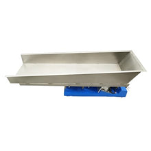 INTSUPERMAI Electromagnetic Vibrating Power Feeder Machine Granular Vibratory Feeder Vibrator Shaking Conveyor with Hopper Tray and Controller