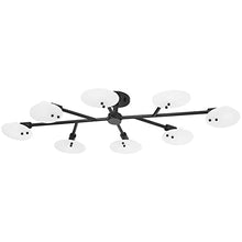 Mitzi H428608-OB Giselle - 8 Light Semi Flush 6.5 inches Tall and 48 inches Wide - Old Bronze