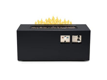 UKIAH Relic 42" Outdoor Steel Gas Fire Table with Patented 2.0 Sound System with Beat to Music Technology - 48,000 BTUs - in Gray (TK-1014-RF)