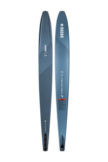 Radar Vapor Lithium Waterski Carbon/Battleship Blue 63.5