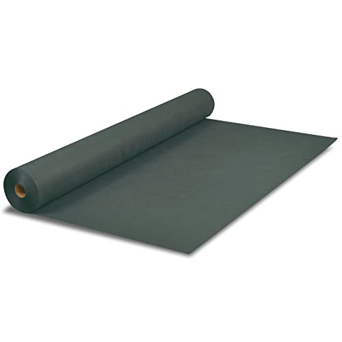 Weed Blocker Ultra-High-Density Polyester Non-Woven Fabric | Durable Smooth Flexible Tear & UV Resistance Weed Control Barrier for Flower Bed Mulch Pavers Garden Stakes (FT-200G) (1x50)