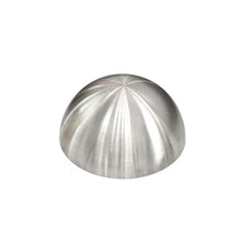 YDJIANCAI 1 Pcs Brushed Stainless Steel Half Sphere Gazing Ball - Hollow Hemisphere for Garden Gate, Stair Handrails, Pool, Shopping Mall Wall Decoration(Size:27.55in/70cm)