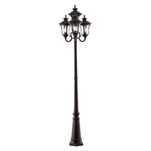 Livex Oxford 4 Light Outdoor Post Imperial Bronze