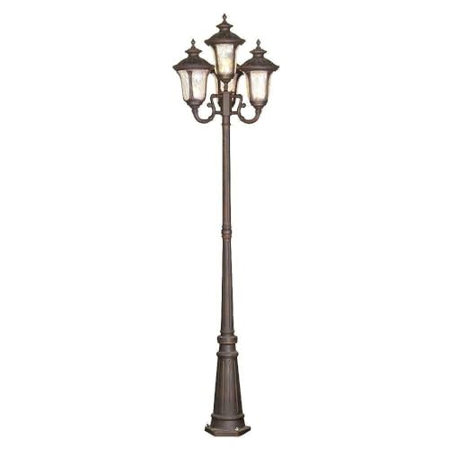 Livex Oxford 4 Light Outdoor Post Imperial Bronze