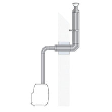 HUUM Chimney Kit, Sauna Wood Stove Chimney Set (Chimney Thru-Wall)