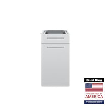 Broil King 802300 1 Door Drawer Cabinet, Stainless Steel