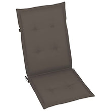 KUTYWEXFM 4-Piece Reclining Patio Chairs with Cushions Acacia Wood