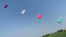 TiffyDance 196in 3D Soft Inflatable Horse Kite for Adults White