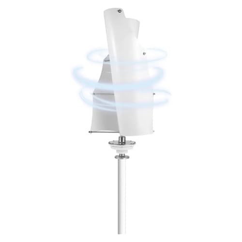 ASsdhgTE 12V 400W Vertical Axis Wind Turbine Generator Kit MPPT Controller