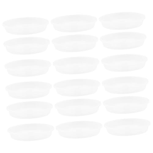 YYBOES 30pcs Flower Pot Holder Flowerpot Water Trays Gardening Trays Round Plant Pot Trays Plant Pot Plates Flowerpot Tray Flowerpot Bases Flowerpot Bottom Trays Plant Pot Water Trays