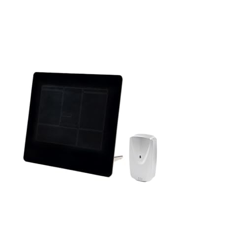 YWMLFZ Creative LCD Electronic Clock Weather Weather Forecast Projection Multifunctional Alarm