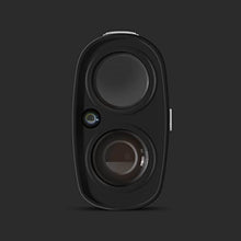 Pinned Golf Prism Slope Rangefinder | USB Rechargeable Distance Finder Black