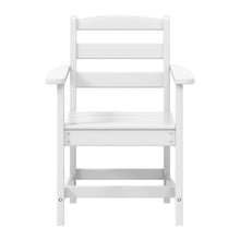 WestinTrends Ashore 7-Piece HDPE Outdoor Rectangular Patio Dining Table Set, White