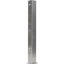 Global Industrial Outdoor Water Shower 84" Stainless Steel