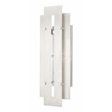Livex 1 Light Brushed Nickel Outdoor Wall Lantern Nickel