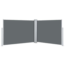 YITHOPI Retractable Side Awning for Outdoor Spaces - Adjustable 39.4 ft Width, Anthracite Finish, UV Resistant Fabric, Aluminum Frame for Patio and Balcony Shade
